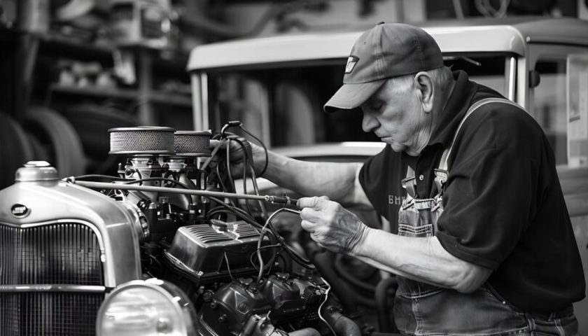 How Do Car Mechanics Service the Vintage Cars in Lilydale?